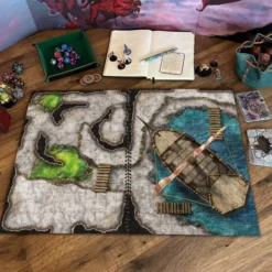 Giant Book of Battle Mats - Dragon Lairs & Dungeons