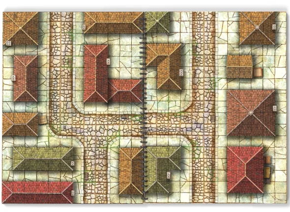 Giant Book of Battle Mats - Streets, Sewers & Cemeteries
