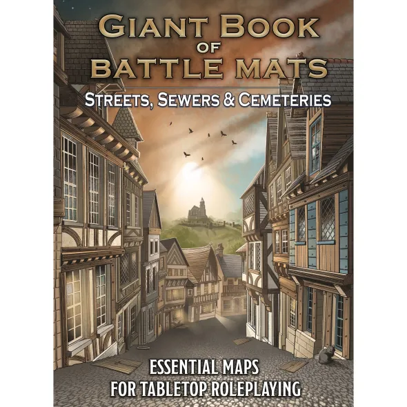 Giant Book of Battle Mats - Streets, Sewers & Cemeteries