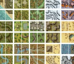 Giant Book of Battle Mats - Wilds, Wrecks & Ruins