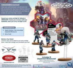 G.I. JOE Heroscape: COBRA Troopers & COBRA Flight Pod Common Army Expansion