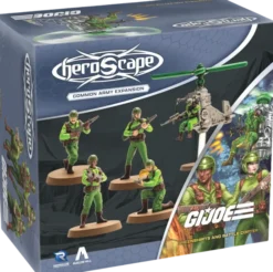G.I. JOE Heroscape: Greenshirts & Battle Copter Common Army Expansion