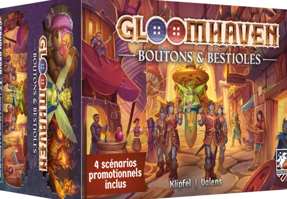 Gloomhaven - Boutons & Bestioles