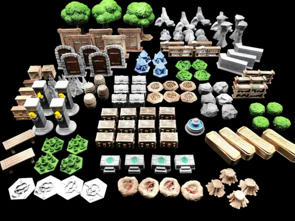GloomHaven-3D Set