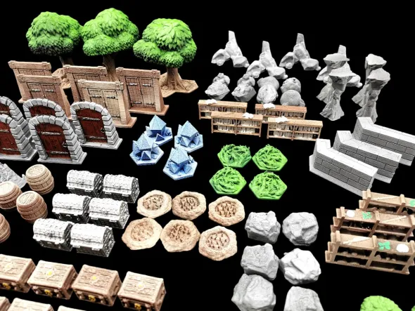 GloomHaven-3D Set