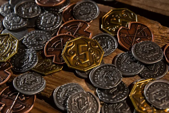 Gloomhaven Metal Coin Upgrade