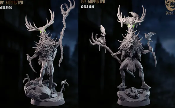 Goetia Miniatures - Beast Inside - Chaman Matuzian