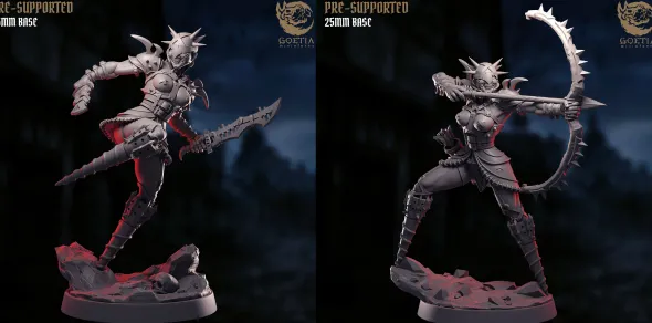 Goetia Miniatures - Blood in Phaladar - Milice de Kadal