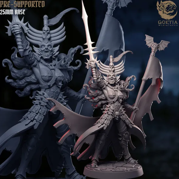 Goetia Miniatures - Defenders of the Ivreanate - Protectrice de la Foi