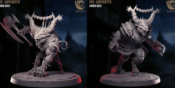 Goetia Miniatures - Defenders of the Ivreanate - Sin Charger