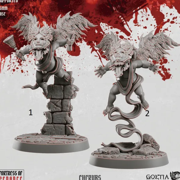 Goetia Miniatures - Fortress of Penance - Chérubins