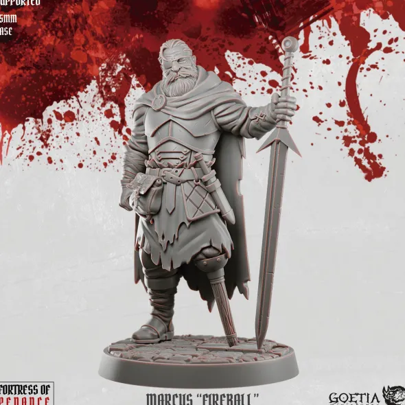 Goetia Miniatures - Fortress of Penance - Marcus
