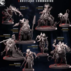 Goetia Miniatures - Grotesque Communion - Set Complet