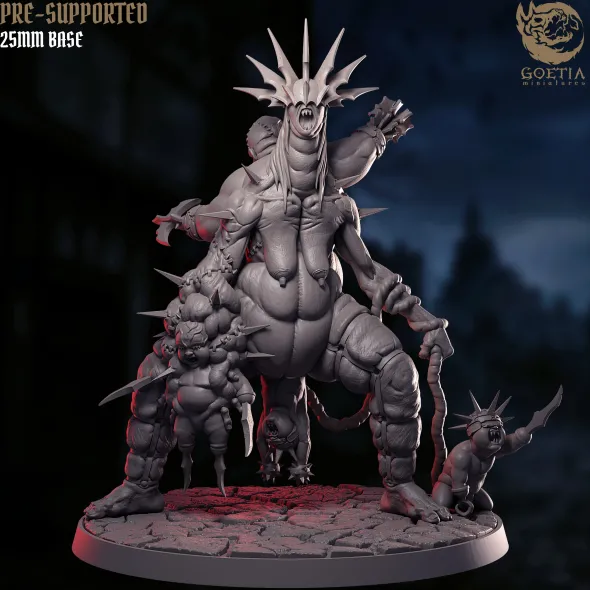 Goetia Miniatures - Grotesque Communion - Mère de la Communion