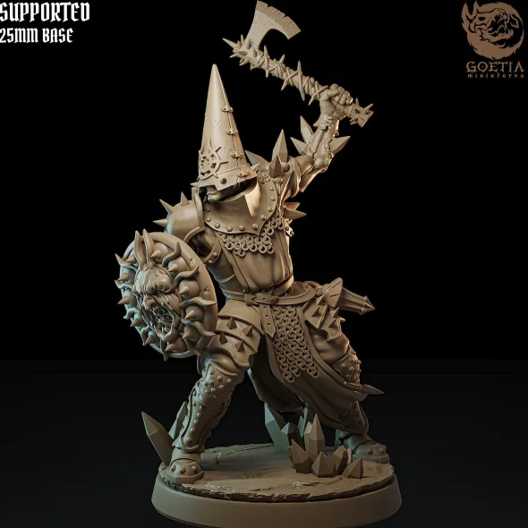 Goetia Miniatures - Peak of Madness - Soldat Contaminé