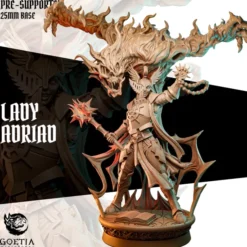 Goetia Miniatures - Shadows of Mol'ntar - Adriad et son Ombre