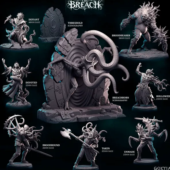Goetia Miniatures - The Breach - Set Complet