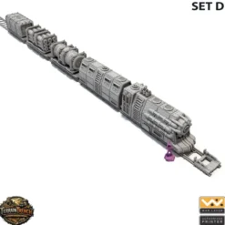 Gothic Sci-Fi Cargo Train