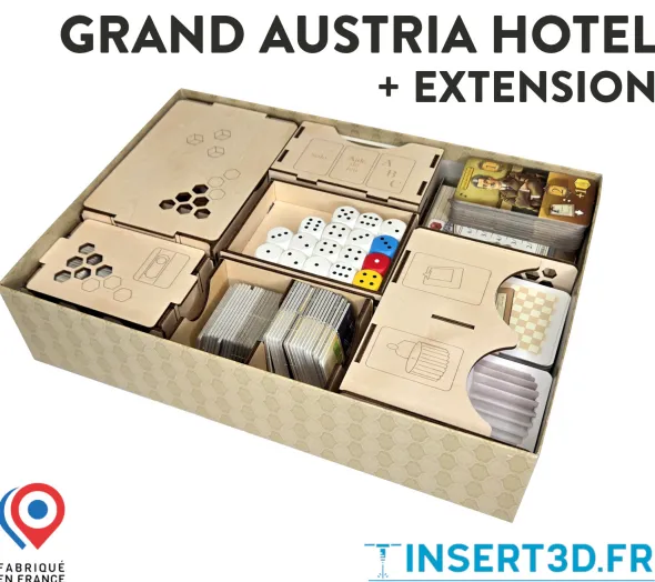 Grand Austria Hotel + ext Let's Waltz! - Insert compatible - livré assemblé