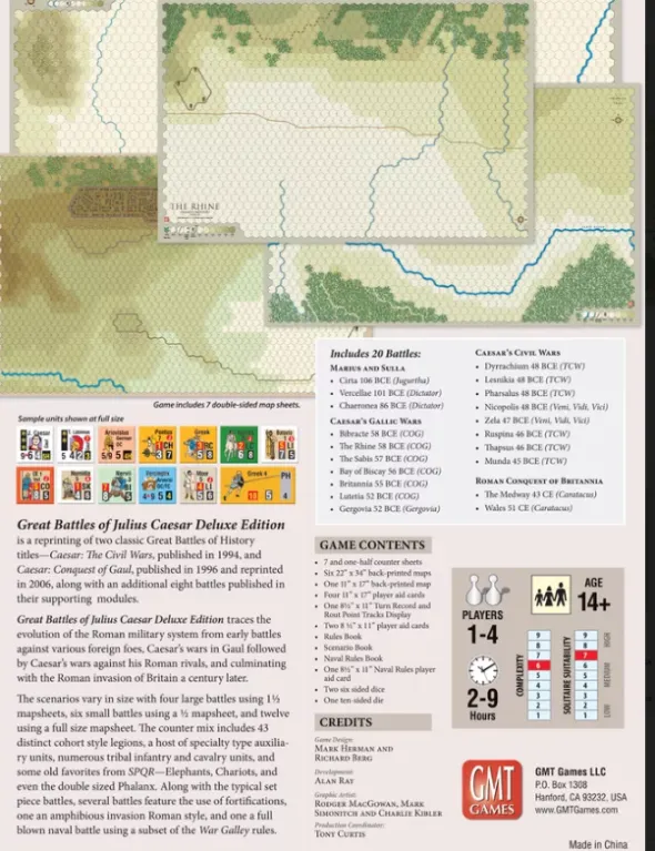 Great Battles of Julius Caesar Deluxe Edition