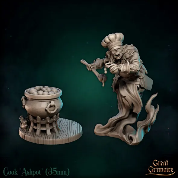 Great Grimoire - Black Tidelight - Ashpot