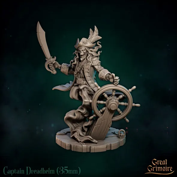 Great Grimoire - Black Tidelight - Captain Dreadhelm