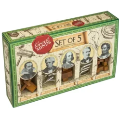 Great Minds - Men’s Set of 5 Puzzles