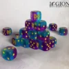 Grimdark Future - Saurian Starhost Premium Resin 16mm Dice Set (20)