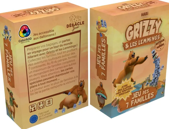 Grizzy & les Lemmings - Jeux de 7 familles