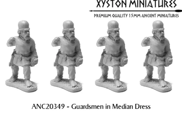 Guardsmen in Median Dress