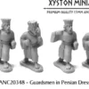 Guardsmen in Persian Dress