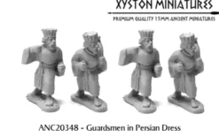 Guardsmen in Persian Dress