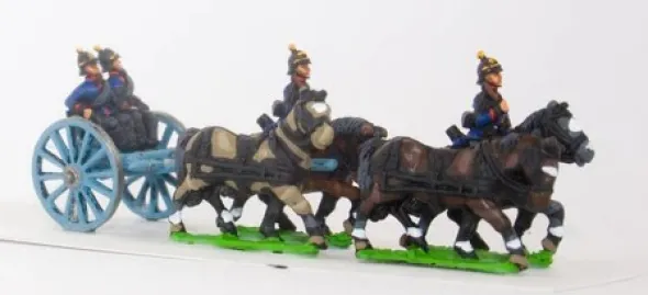 Guerre Franco-Prussienne - Avant-Train d'Artillerie à Pied Prussien 1