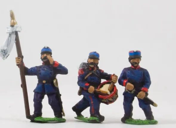 Guerre Franco-Prussienne - Commandement de l'Infanterie de Ligne du Wurtenberg / Jägers 1
