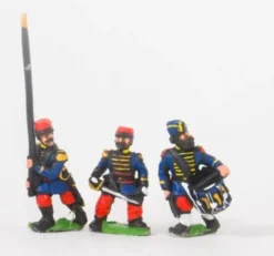 Guerre Franco-Prussienne - Commandement des Voltigeurs de la Garde en Bonnet de Police