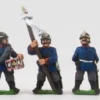 Guerre Franco-Prussienne - Commandement de l'Infanterie Saxonne avec Casque