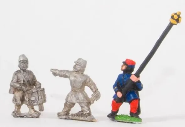 Guerre Franco-Prussienne - Commandement des Zouaves avec Fez 2