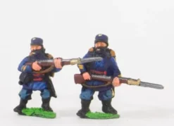 Guerre Franco-Prussienne - Francs-Tireurs avec Képi Américain