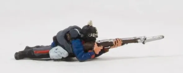 Guerre Franco-Prussienne - Infanterie Saxonne avec Casque 4