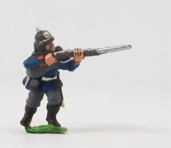 Guerre Franco-Prussienne - Infanterie Saxonne avec Casque 3