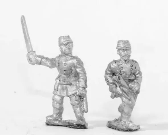Guerre Franco-Prussienne - Officiers Garde Mobile ou Garde Nationale