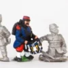 Guerre Franco-Prussienne - Officiers et Tambours de l'Infanterie Française