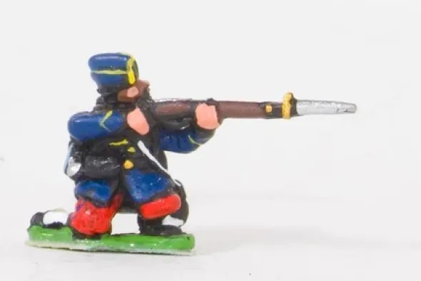 Guerre Franco-Prussienne - Voltigeurs de la Garde en Bonnet de Police 1