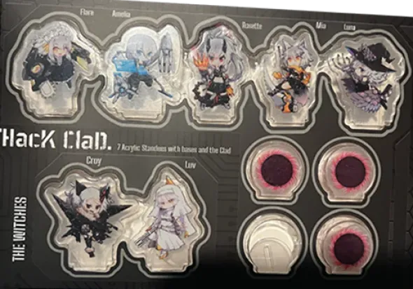 HacKClaD – Acrylic Set 2 – Chibi Character Witches