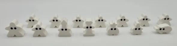 Halloween set - Carcassonne Big Box Meeples
