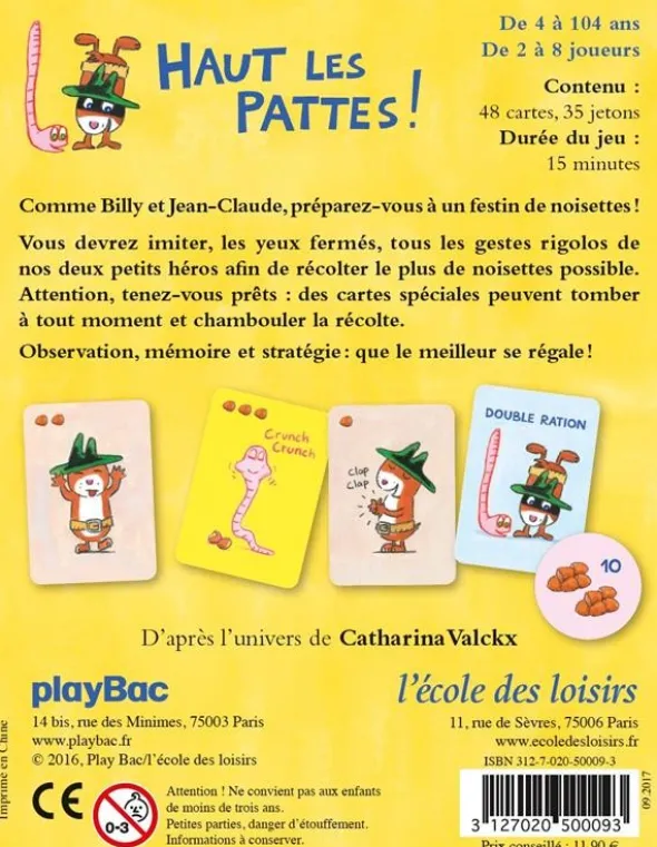 Haut les pattes !