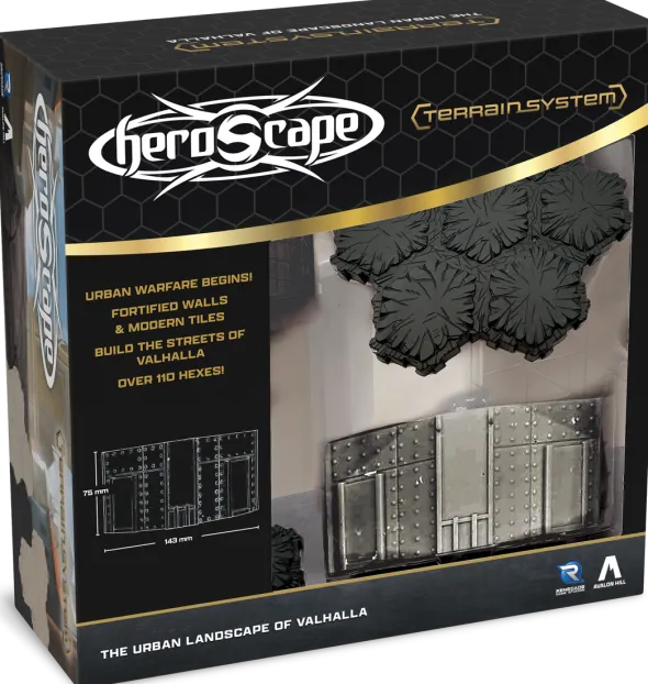 Heroscape: The Urban Landscape of Valhalla Terrain Expansion