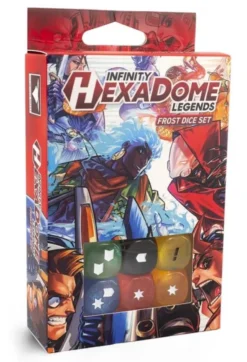 HexaDome Legends - Frost Dice Set
