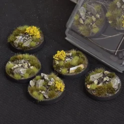 Highland Bases, Round 40mm (x5)