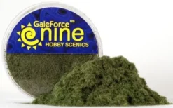 Hobby Round: Flocage Vert Foncé